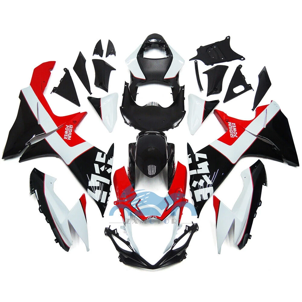 

Для K11 GSXR600 GSXR750 GSXR 600 750 2011 2017 2018 2019 обтекатель кузова мотоцикла комплект обтекателя белый черный красный