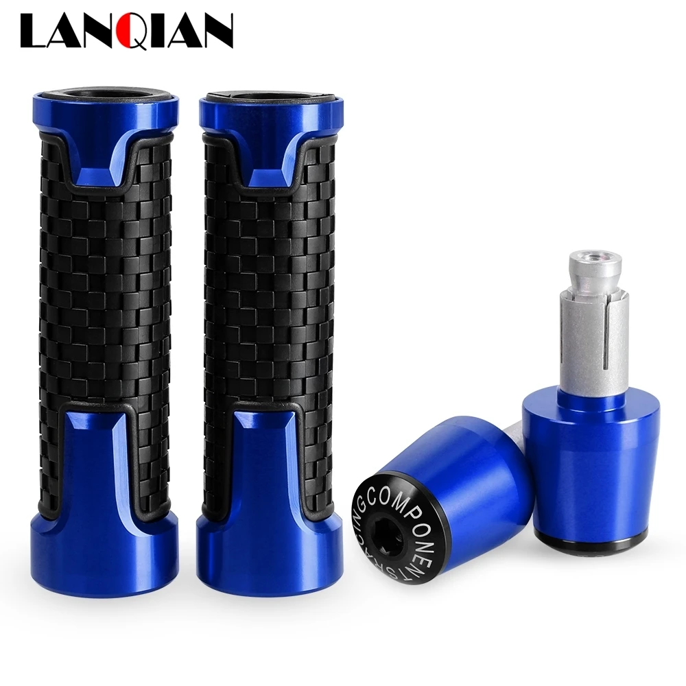 Мотоциклетные ручки 7/8 дюйма концевые противоскользящий захват для YAMAHA MT09 MT 09 MT-09