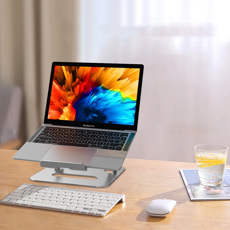 

New Aluminum Alloy Laptop Tablet Bracket Folding Lifting Cooling Storage Computer Desktop Office Bracket Game Table Portable