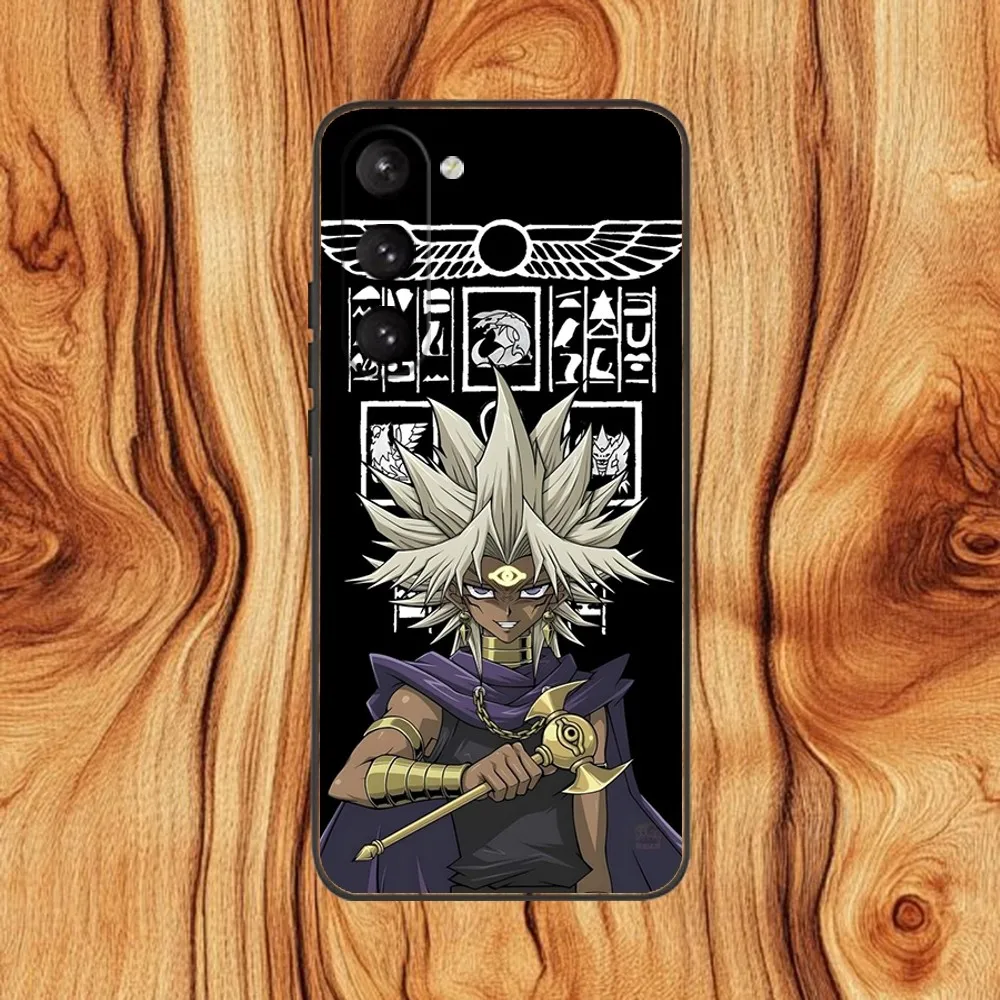 Чехол для телефона Game Yu-Gi-Oh Comic Samsung S 25 24 23 22 30 21 10 9 Ultra Plus Lite FE 4 5 G черный мягкий чехол