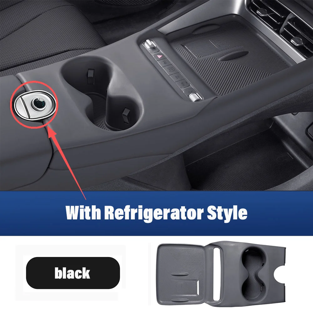 

Для BYD Sea Lion 06 DMI/EV силиконовая накладка с центральным управлением, беспроводная зарядная накладка, защитный чехол для чашки с водой, товары для интерьера