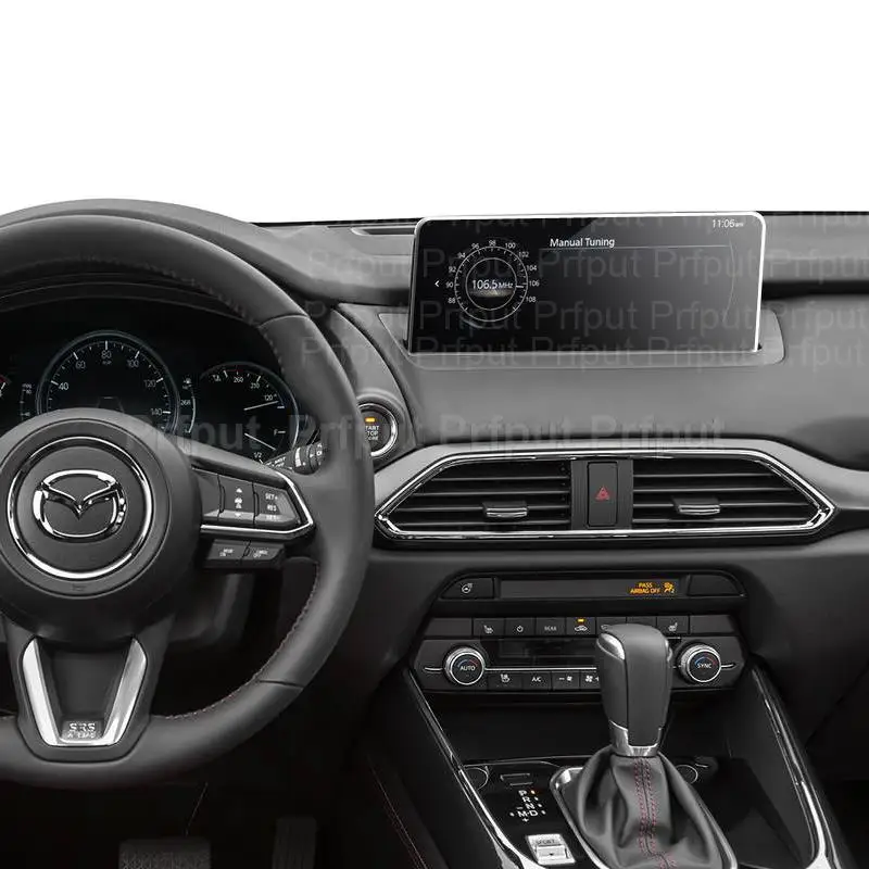 

Защитная пленка для экрана из закаленного стекла для Mazda CX-9 2021, 2022, 10,25 дюйма, автомобильная информационная система, радио, GPS-навигация, интер...