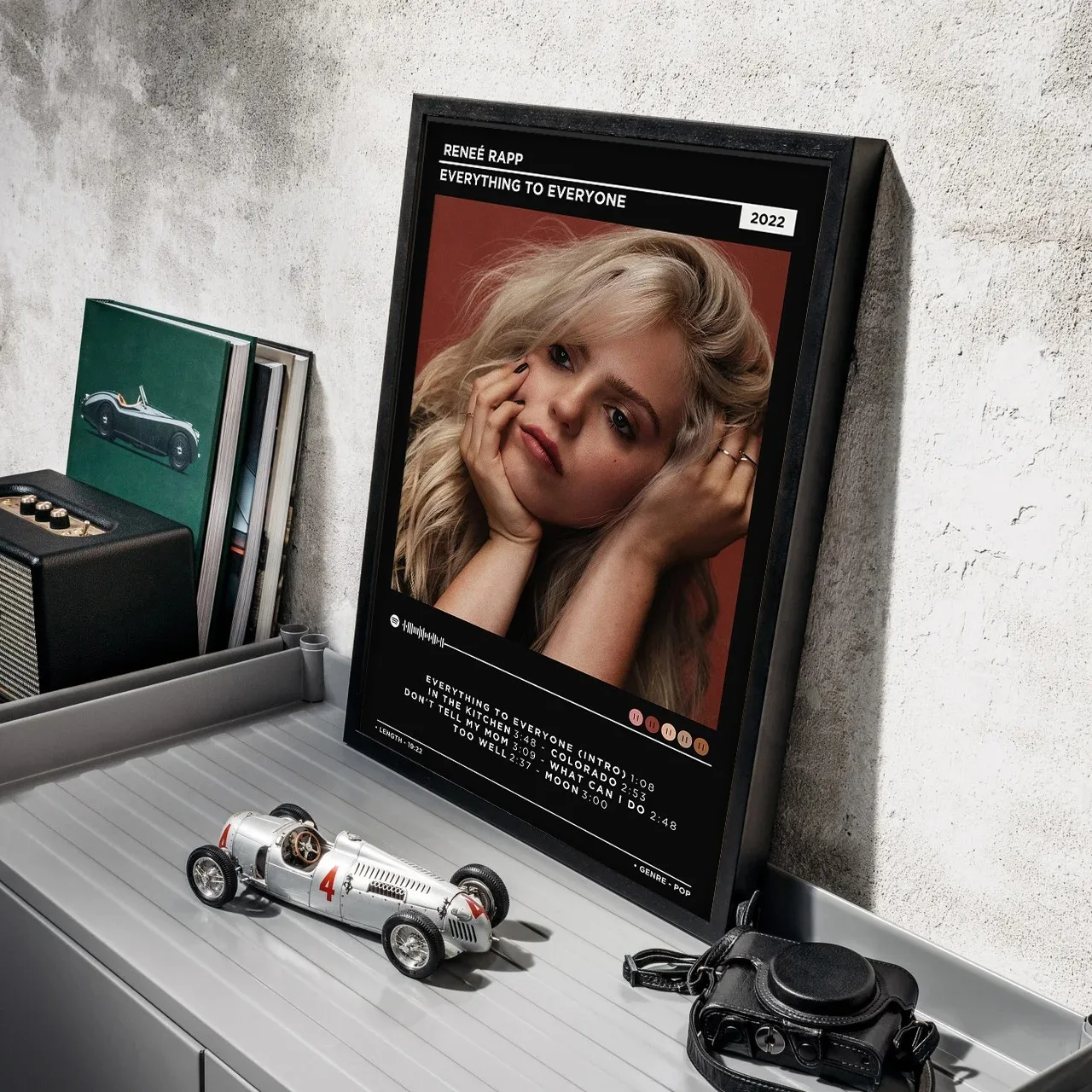 Современный стиль Rene Rapp постер напечатанный на холсте без рамы распылительная