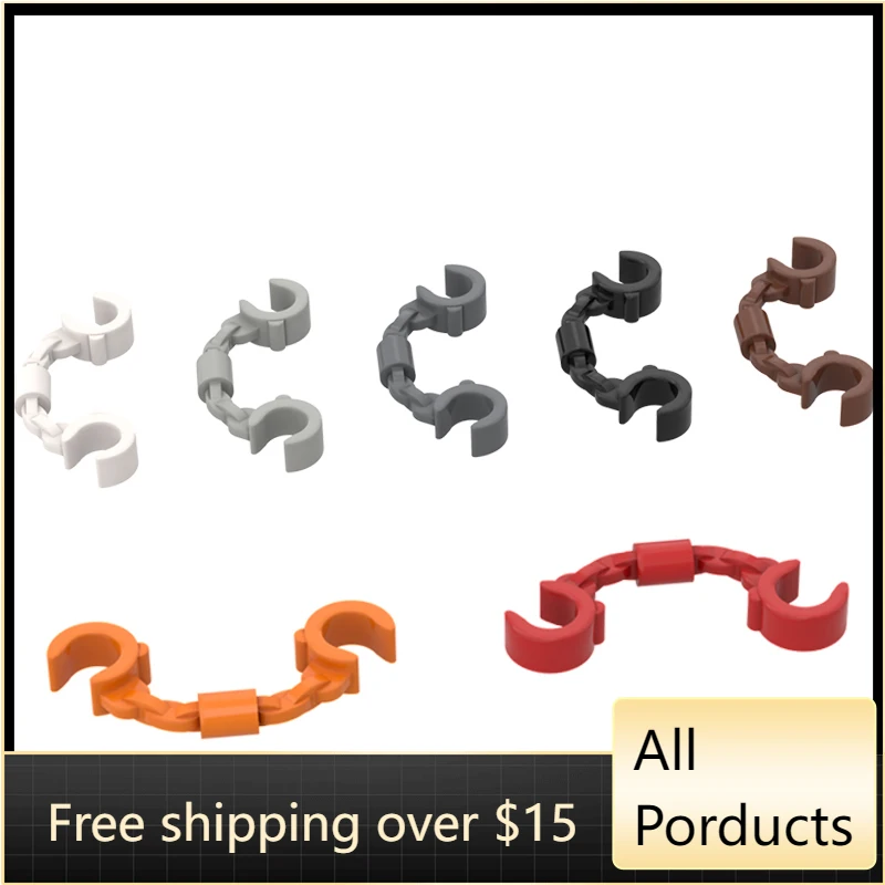 

10PCS High-Tech Assemble Particle 61482 Handcuffs Building Blocks Kit Part Idea DIY Toys For Children Birthday Gifts
