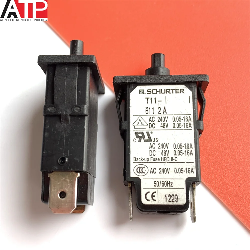 

1PCS original imported spot T11-611-2A circuit breaker overload protector T11-611 2A genuine welcome to consult and order.