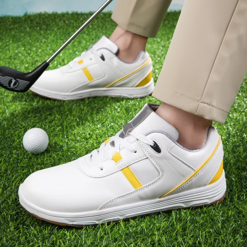 2023 New Professional Golf Shoes Brand Comfortable Men and Women White Golf Training Shoes Size 36-46