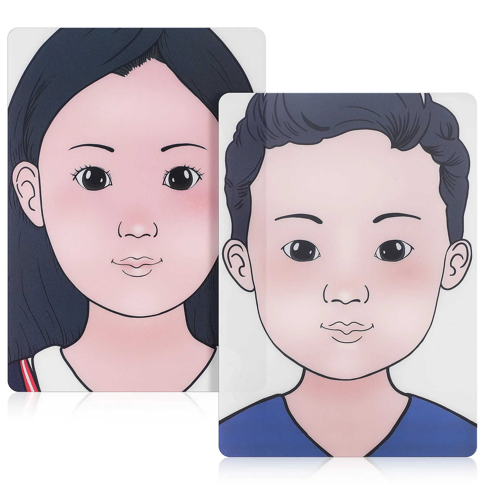 Шаблон для упражнений по рисованию тренировочная доска принадлежности макияжа