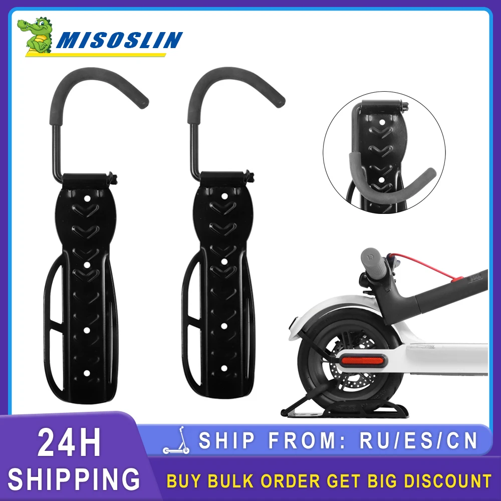 

Electric Scooter Wall Mounted Hanger Storage Holder For Xiaomi M365 Pro Display Rack Bike Support Stand Bracket Holder Parts