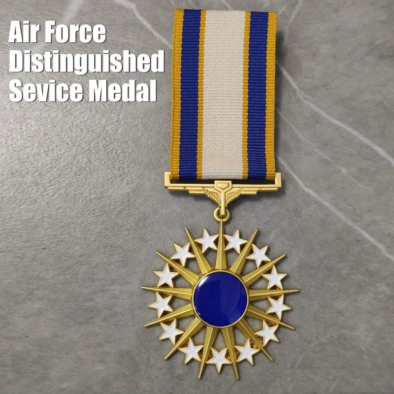 

Металлическая реплика медали звезда