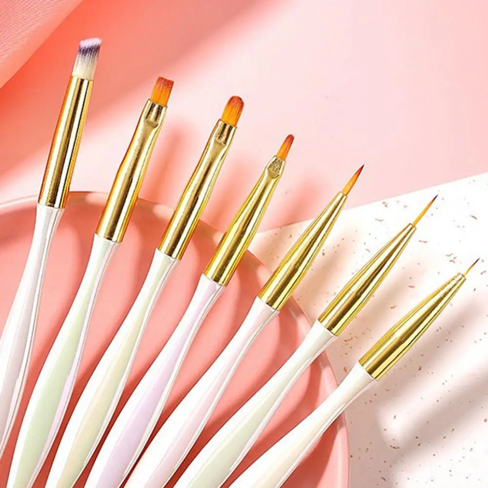 

Nail Polish Brush Pen Single Nail Art Pencil Pearl Rod Nail Painting Light Therapy Pen Nail Manicure Tools UV Gel Drawing Brush