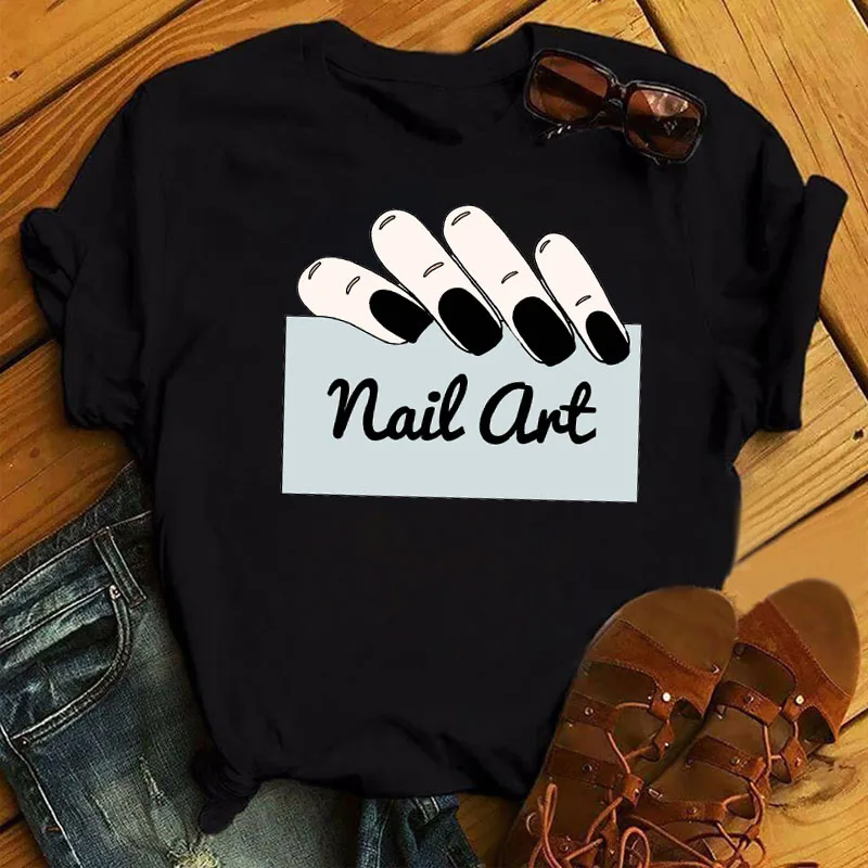 

Nali Art Print T Shirt Harajuku Fashion Women T Shirt Female Short Sleeve Cute Tee Shirts 90s Ladies Graphic Tops T-shirt Clothe