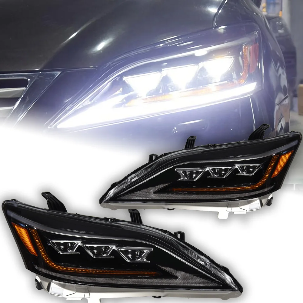 Автомобильные фары для Lexus ES200 линзы проектора 2006-2012 ES300 динамический сигнал фара