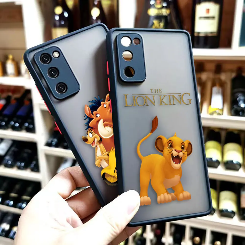 Матовый чехол для Samsung Galaxy S23 S22 S21 S20 S10 4G S9 S8 Plus