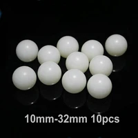 10pcslot laboratory ptfe diameter 10mm to 32mm pure white ball f4 stirring bead for school experiment