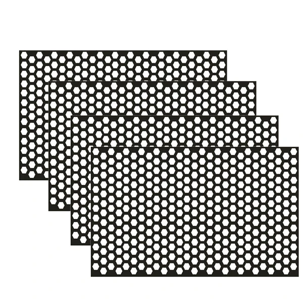 

Наклейки на задний фонарь автомобиля, универсальные автомобильные черные сотовые задние фонари, крышка DIY, противотуманные фары, дымовая пленка, наклейка, наклейка