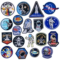 astronaut clothes stickers planet embroidery stickers spaceship iron on patch stickers childrens clothing embroidery chapter