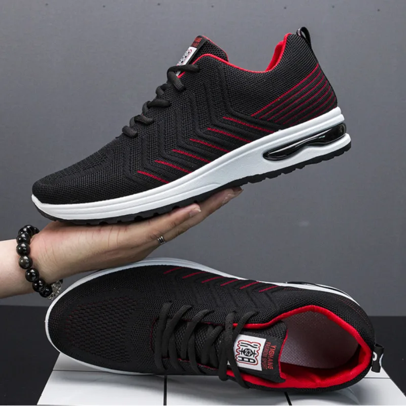 Сетчатые дышащие мужские повседневные туфли дышащая мужская повседневная обувь