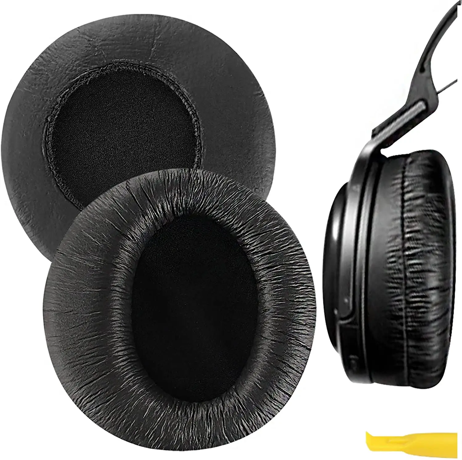 

QuickFit Protein Leather Replacement Ear Pads for Sony MDR-RF960R, MDR-RF925R, MDR-RF985R Headphones Ear Cushions, Headset Earpa