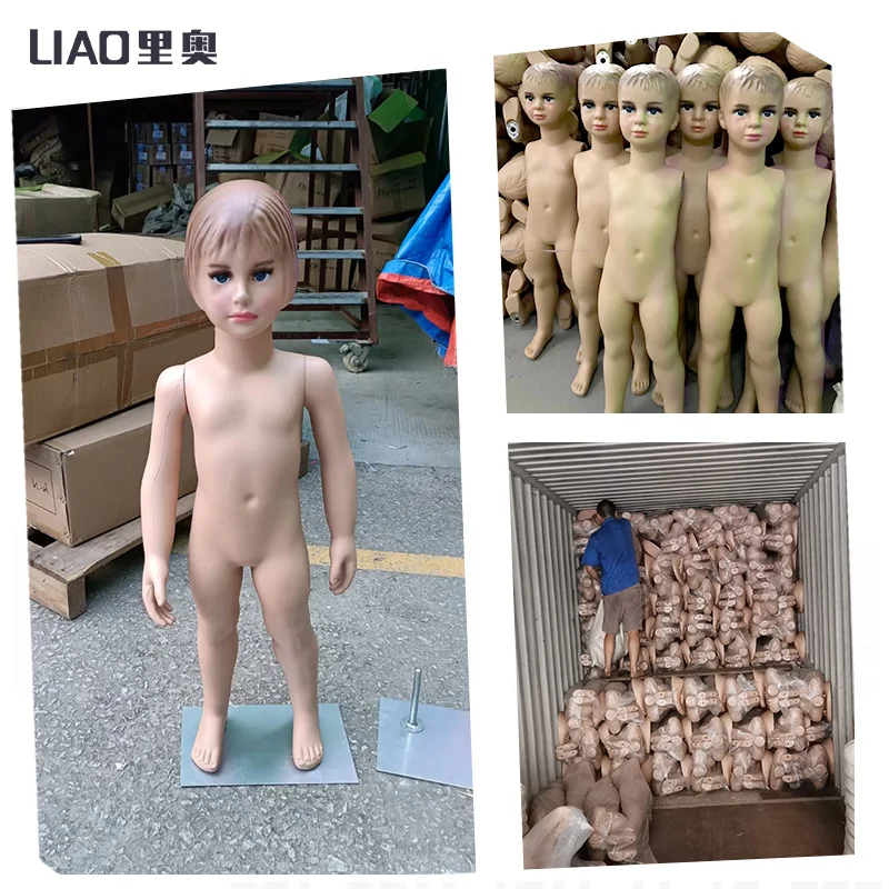 2 шт. пластиковые манекены для мальчиков и девочек