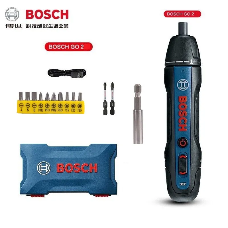 Электрическая отвертка BOSCH GO 2 многофункциональный автоматический