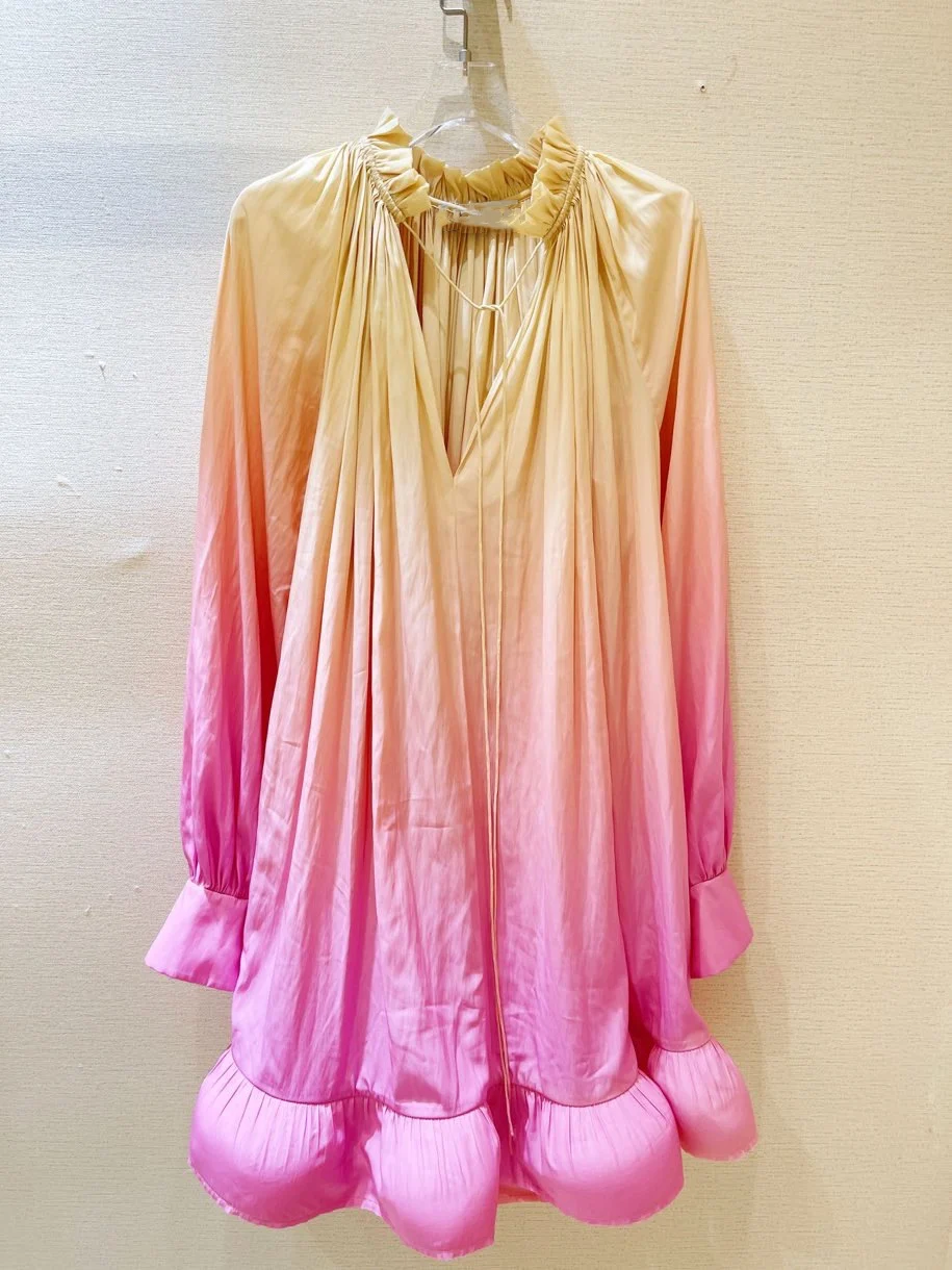 

Женская одежда, женская одежда, женское платье, вечерние элегантные платья, выпускные платья, осень 2022, платье с градиентным переходом цвета...