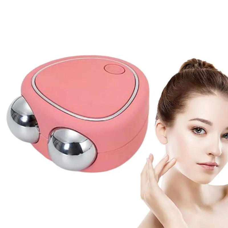 

Facial Lifting Microcurrent Roller Face Massager Skin Anti Wrinkles Aging Massage Micro Current Face Slimming Roller Machine