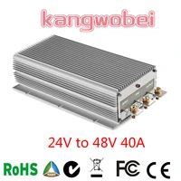 24v to 48v 40a ce rohs certificated dc dc converter step up boost power supply converterregulator waterproof for car