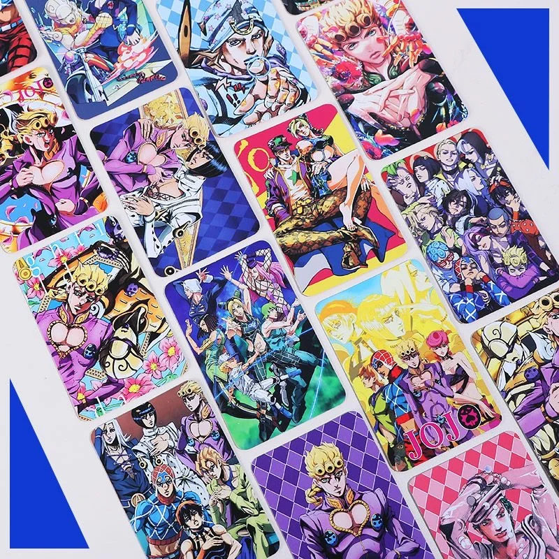 Фото Аниме Jojo Bizarre Adventure Коробка из 30 карточек 8*5 см С коробкой Случайная упаковка Kojo Jotaro Dio Brando Jolyne Cujoh Rohan Kishibe №2