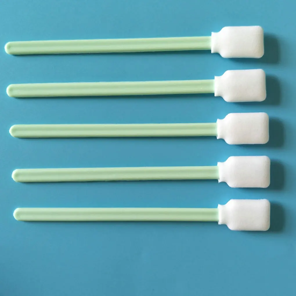 

50 шт., антистатические ватные палочки для объектива, из нетканого материала