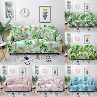 flower slipcovers sofa cover leaves elastic sofa cover for living room couch cover furniture protector sofa towel 1234 seater