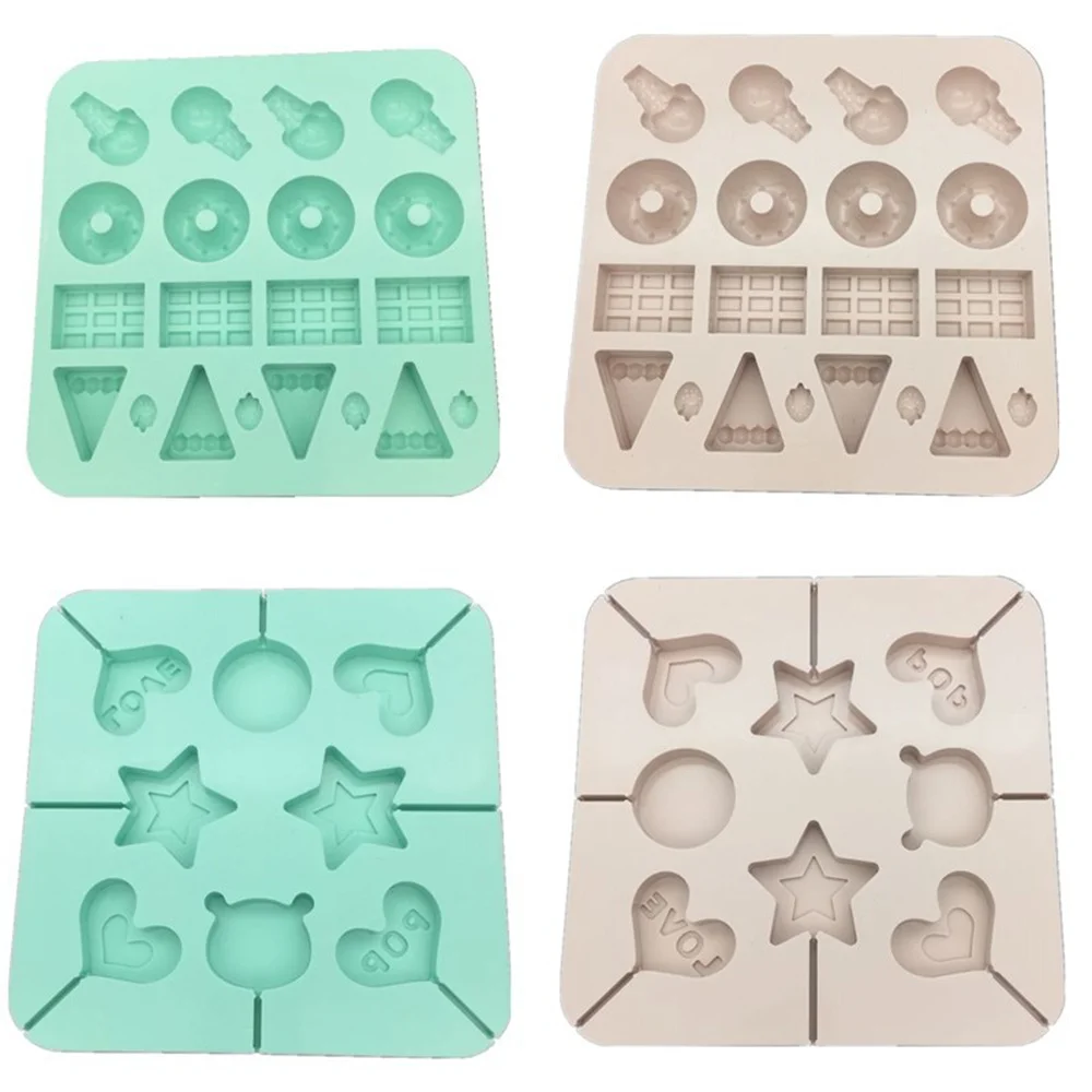 

Chocolate Silicone Mold Love Candy Easy Demould Non-stick DIY Biscuit Pudding Cake Candy Jelly Kitchen Baking Tool