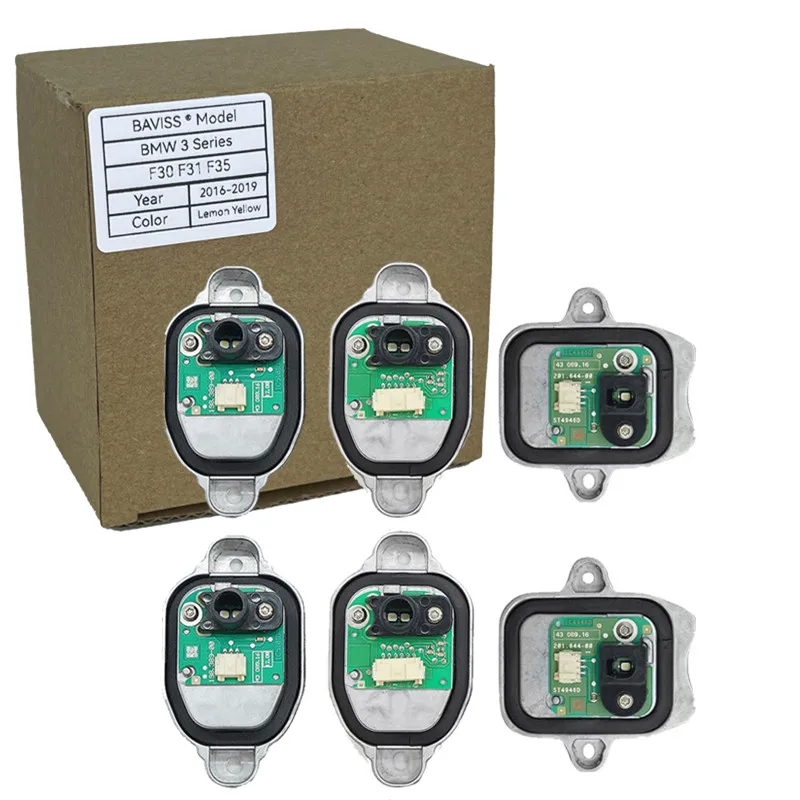 

Модуль Светодиодных Сигнальных Ламп DRL (желтый Лимон) Для BMW 3 Серии F30, 2016-2018, LCI, Аксессуары Для Фар