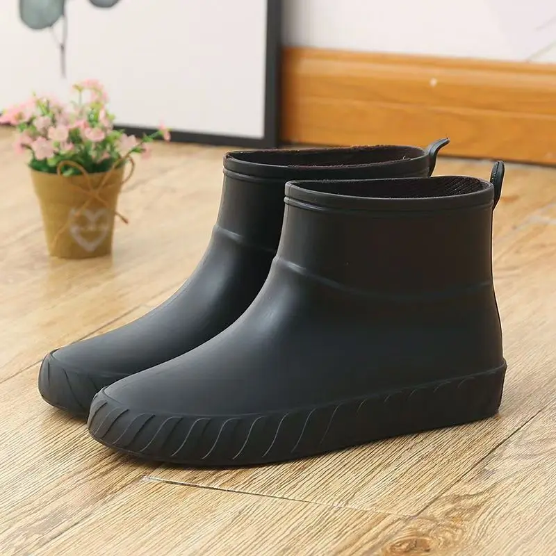 Женские непромокаемые туфли на мягкой подошве нескользящая плоская подошва