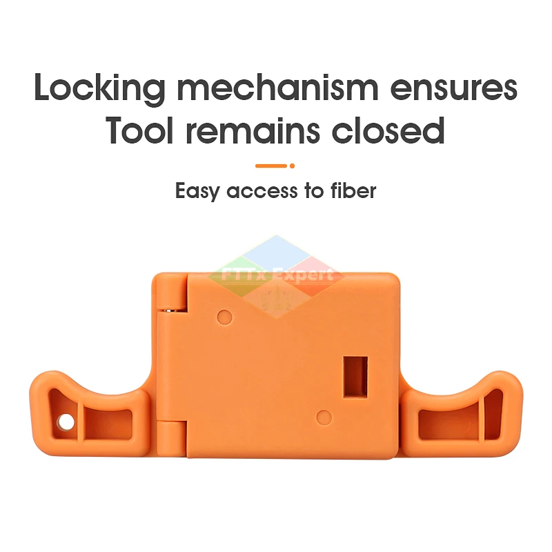 New HMSAT-5 Fiber Cable Ribbon Stripper HMSAT5 Loose Tube Buffer Mid-Span Access Tool 1.9mm to 3.0mm Replaceable Blade AUA-05