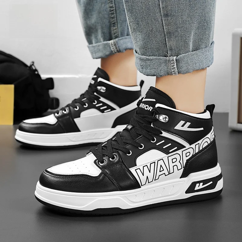 Мужские высокие кроссовки Warrior осень-зима 2024 повседневные универсальные