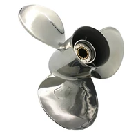 boat propeller 11x15 for honda 40hp 50hp 3 blades stainless steel prop ss 13 tooth rh oem no 59133 zv5 015ah 11x15