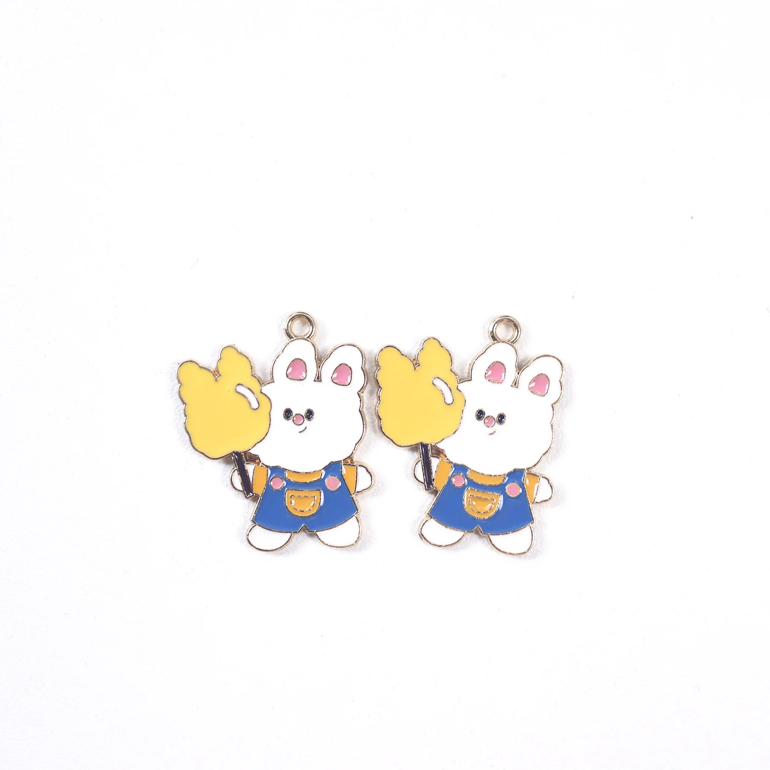 

30 шт., эмалевые подвески в виде животного из цинкового сплава