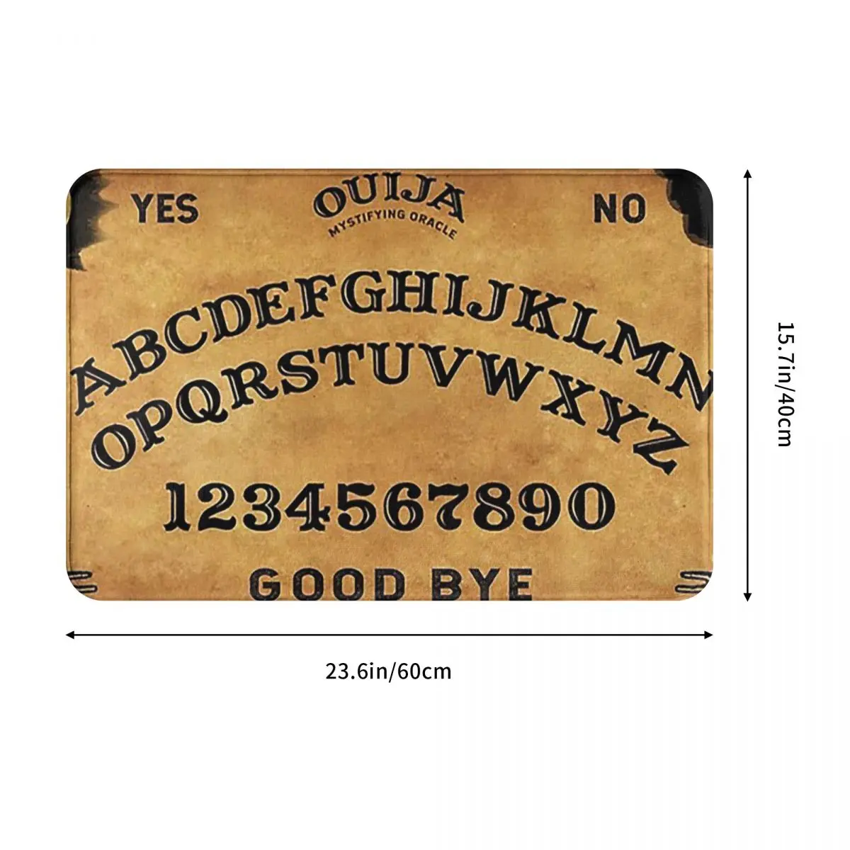 Ouija доска Придверный коврик для ведра мягкий Противоскользящий Хэллоуина