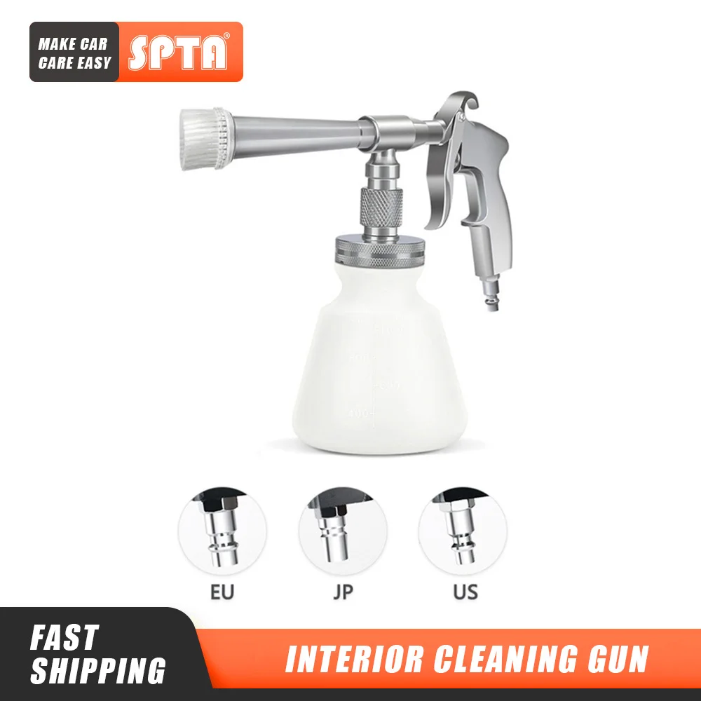 

SPTA Car Cleaning Foam Gun Car Cleaning Washing Spray Gun High Pressure Washer Potable interior & Exterior Deep Cleaning Tool
