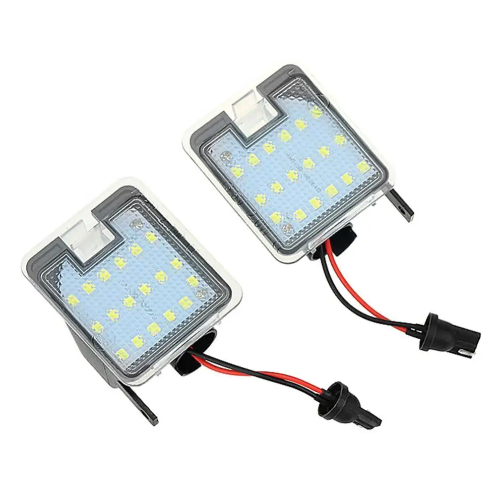 

2Pcs Side Mirror Light Car Rear Lamps LED Side Mirror Lights Puddle Lantern for Ford Kuga Focus Automobile Electric Accessories