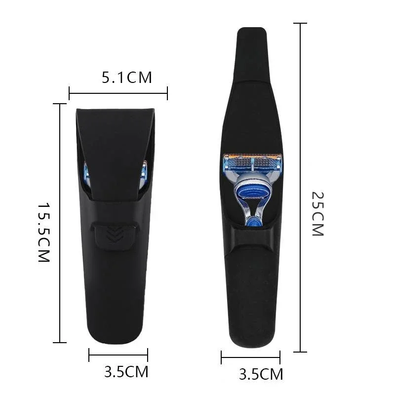 Чехол для бритвы силиконовый чехол мужской ручной износостойкий держатель