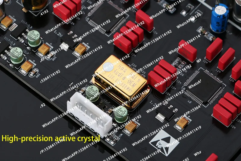 Фото Декодер-ЦАП Double ES9038Pro с оптическим и коаксиальным входом, поддержка 384 кГц DSD 512, Bluetooth 5.0, USB и OLED-дисплеем №2