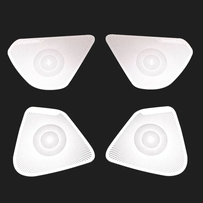 Для Citroen C5 AIRCROSS 2017-2022 нержавеющая сталь автомобильная дверь аудио декоративная