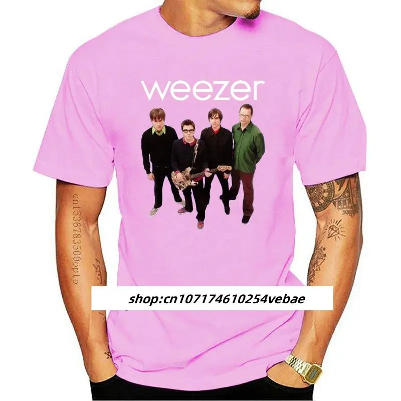 

New Weezer (the Green Album) Hits Men O Neck Big Tall Shirts
