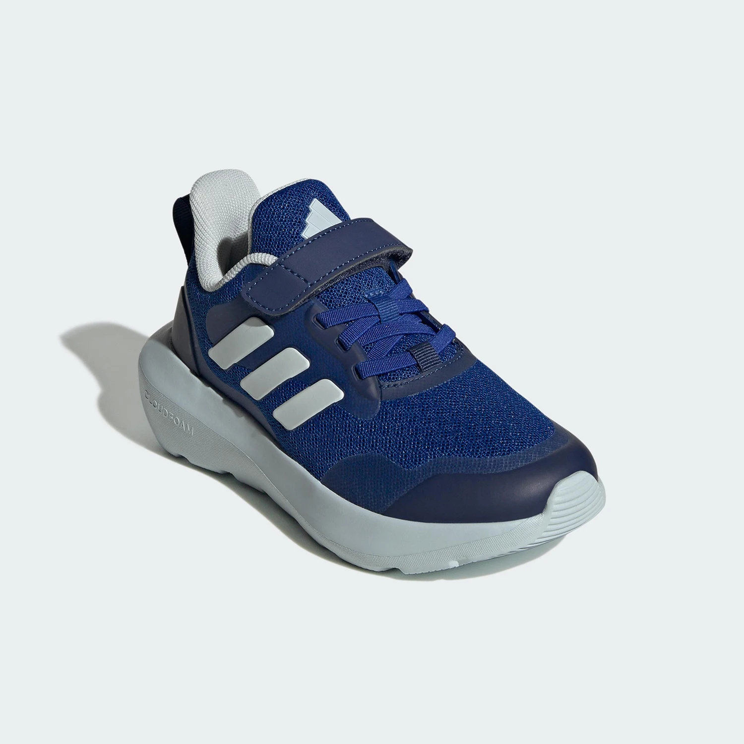 Фото Оригинальные детские повседневные спортивные кроссовки Adidas FORTARUN на липучках JI2189 №3