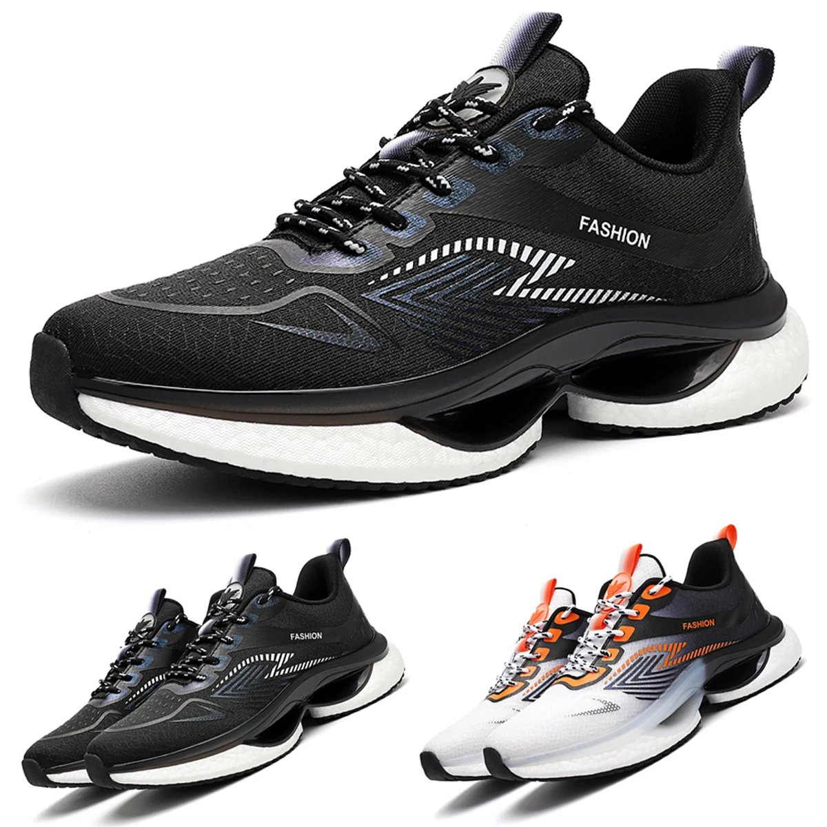 Кроссовки для бега мужские и женские дышащие легкие кеды на воздушной подушке