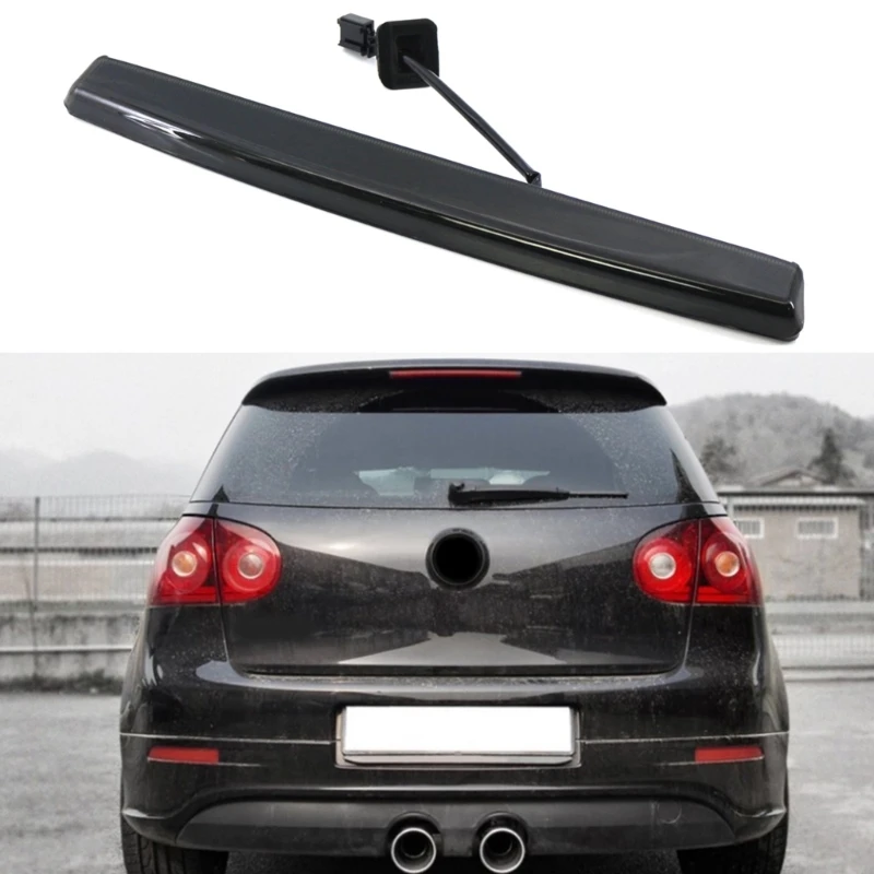 

Car LED 3rd Third Brake Tail Light Vehicle Rear Roof Center High Mount Cargo Stop Lamp Replacement for Variant Golf MK5 MK4 R32