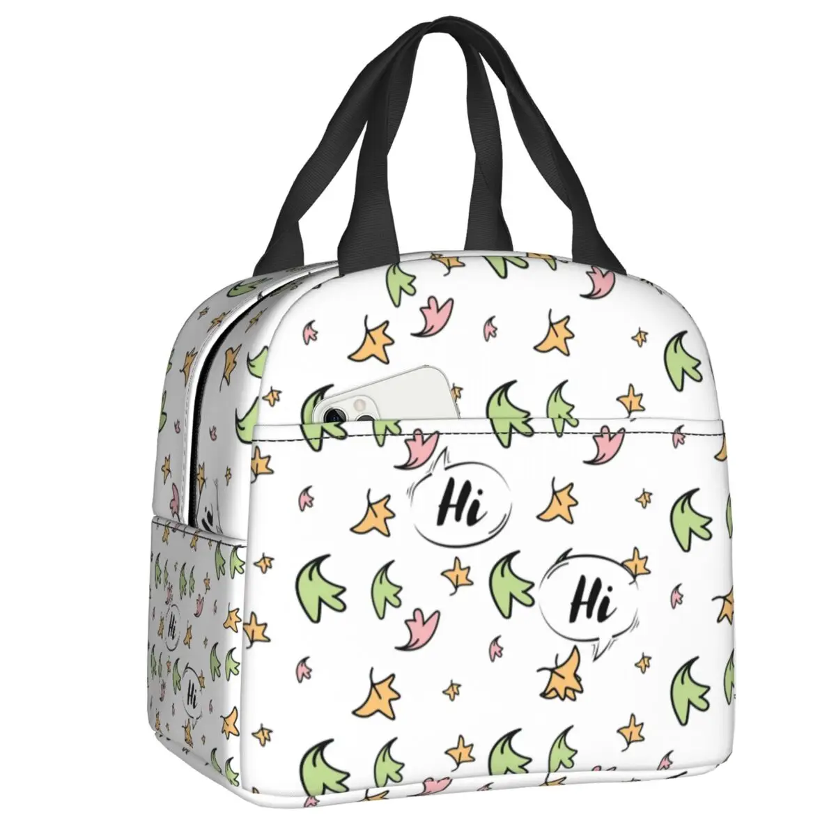 Пользовательские Heartstopper Leaves TV Series Изолированные сумки для обеда School Happy Pride Nick