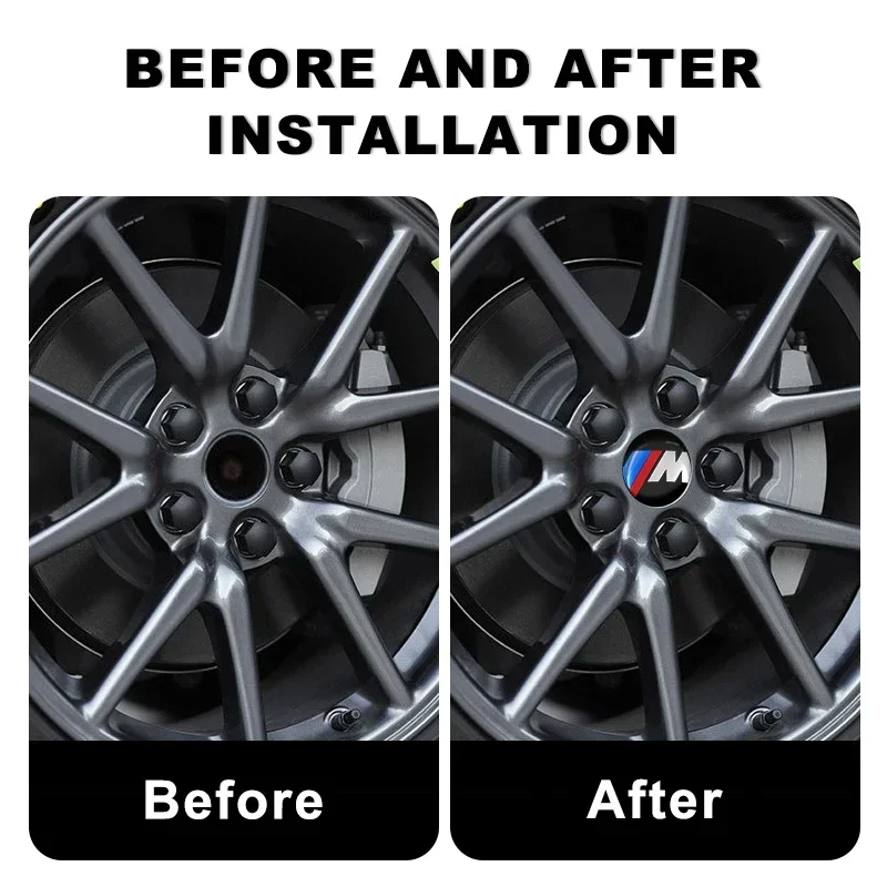 4 шт. колпачки для шестигранных клапанов с логотипом автомобиля чехлы BMW X4 X3 520 525 F30