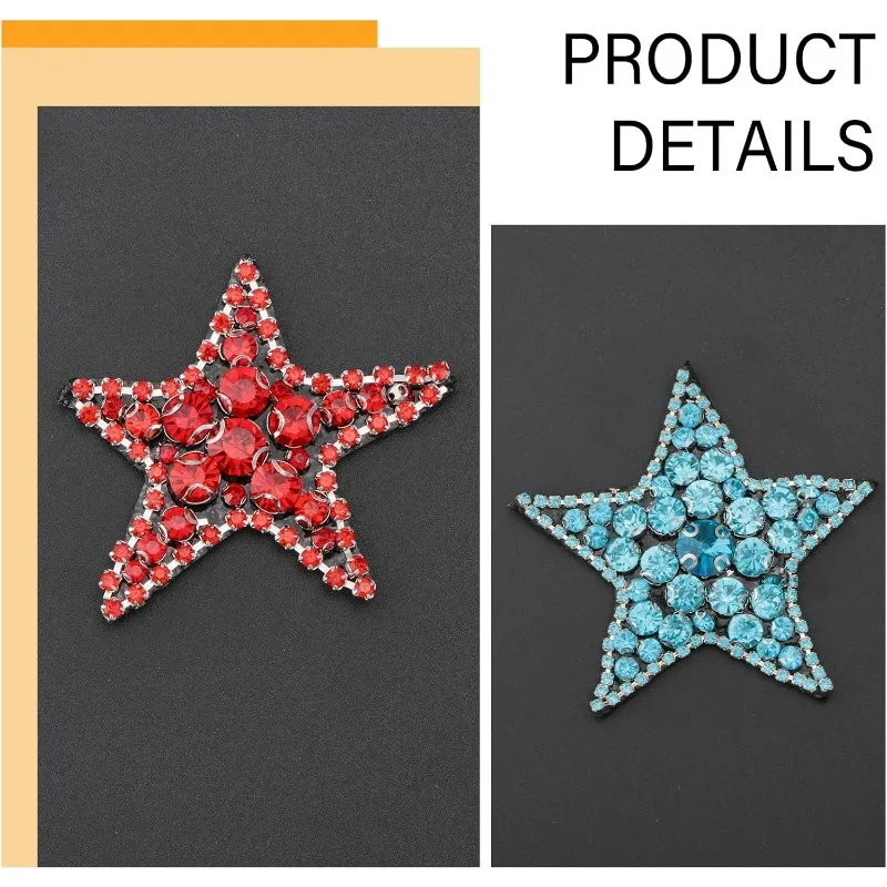 Нашивки Из Бисера В Форме Звезды Горячая Фиксация Искусственная Фотография